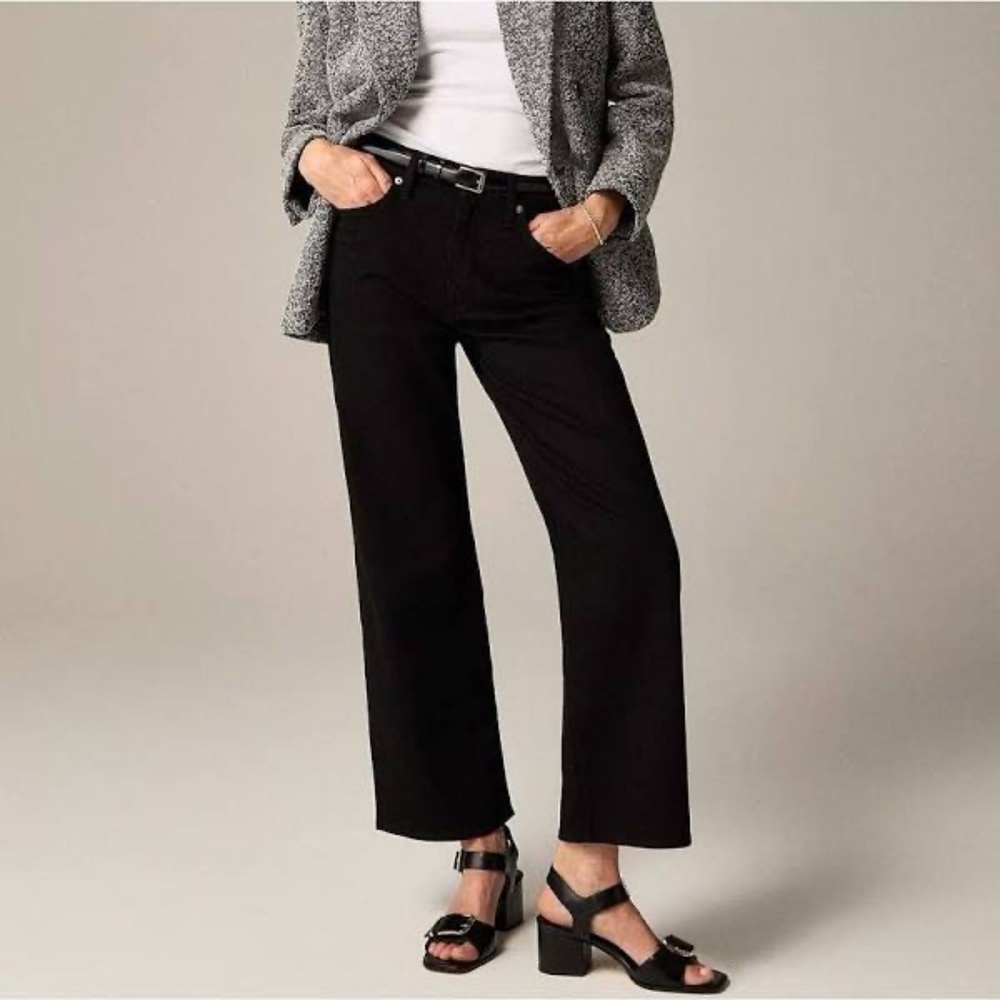 J CREW  Womens Re-96- Slim Wide Jeans 32P